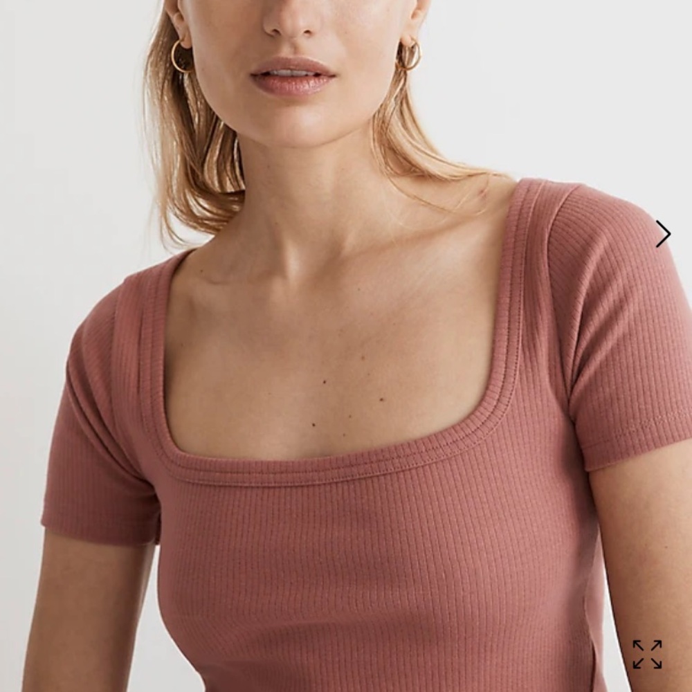 {madewell} scoop neck tee
